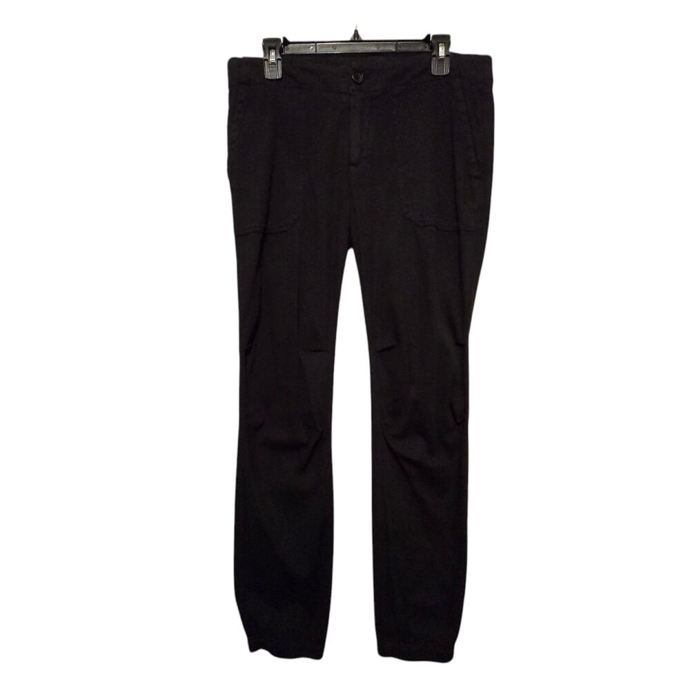 James Perse Women Cargo Pants Jogger Sz 29 Black 32wx28L Utility Luxury Gorpcore